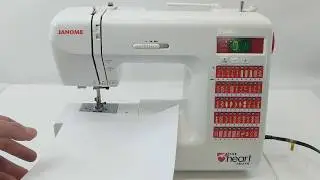 Janome Heart Truth 2008 Electronic Sewing Machine HT2008LE
