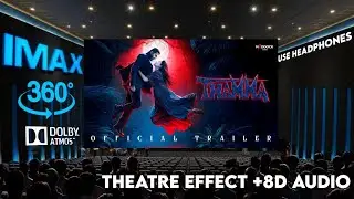 Thamma Official Trailer | Ayushmann, Rashmika | Theatre Experience Dolby Surround sound