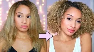 Straight To Curly Routine! Reverting Back To Curls