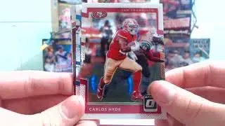 2017 Donruss Optic Football Hobby box 2 Veteran Auto!