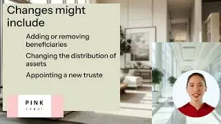 Amending a Living Trust