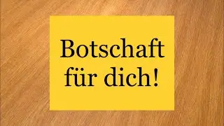Botschaft f&uuml;r dich - Auswahlorakel