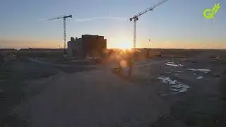 CAPROGA - Construction du silo de Saint-Hilaire - Timelapse