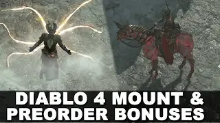 Diablo 4 Pre Order Bonuses & How to Unlock Mount