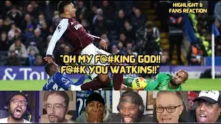 CHELSEA FANS AND RIVAL REACTION TO WATKINS BRACE | ASTON VILLA COMEBACK