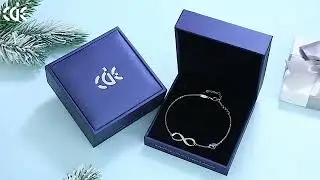 Leafael Wish Crystal Pendant Necklace Rose Gold or  