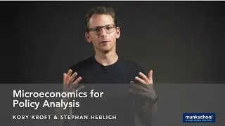 Course Introduction: Microeconomics for Policy Analysis