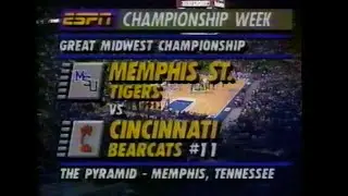 Cincinnati at Memphis State Great Midwest Championship 1993