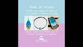 Detalles para regalar en boda con estilo oce&aacute;nico/tem&aacute;tica playa #weddingplannermadrid #bodasmadrid