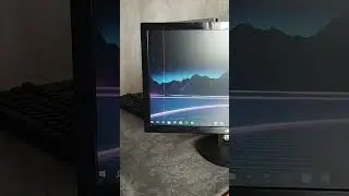 как убрать полосы на экране монитора.