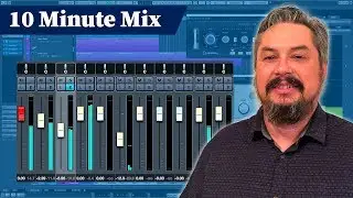 How to do the 10 Minute Mix Challenge - 02 Volume and Panning - Mixing Tutorial