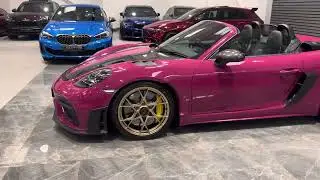 2024 PORSCHE 718 SPYDER RS RUBY STAR NEO