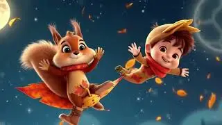 Leaf Pile Launch 🍂🚀 | Fall K-Pop Song for Kids | Jump, Crunch & Fly into Autumn!