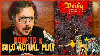 Deify | Solo Tarot Card TTRPG | Overview & Actual Play