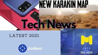 Tech news | Jio meet, Realmex7 pro, Pubg mobile, Call of Duty, Galaxy m02 and f62 leaks |Readersmind