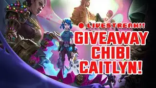 🔴[TFT] WAKTUNYA BERMAIN TFT DAN GIVEAWAY CHIBI CAITLYN!!