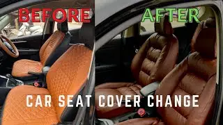 KIA SONET SEAT COVER ultra comfort: The best seats for a long car journey!