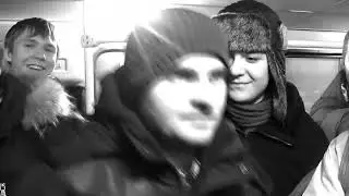 Спонтанный Harlem Shake в маршрутке =)