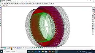 Blade modeler , axial turbine rotor, ANSYS tutorials