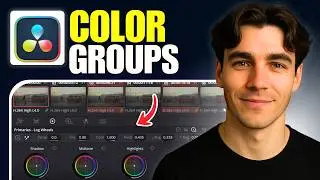 How To Use Groups In DaVinci Resolve For Color Grading (Tutorial 2026)