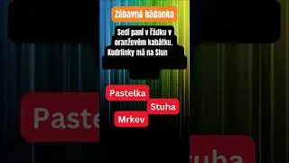🤔 Tato h&aacute;danka zm&aacute;tla internet! Zvl&aacute;dne&scaron; ji za 15 vteřin? |  #h&aacute;danka #h&aacute;danky #15vteřin
