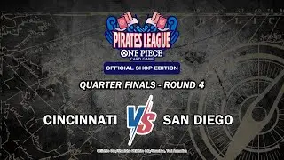 PIRATE'S LEAGUE ONE PIECE CARD GAME OFFICIAL SHOP EDITION: CINCINNATI VS SAN DIEGO