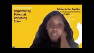BeMore Active Together &ndash; Inclusion, Wellness & Employment Empowerment Webinar (4)