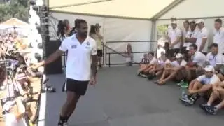 Heritier Lumumba's Family Day dance move