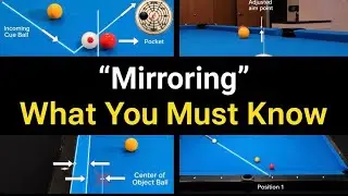Aiming Rail-First Shots (free Pool lessons)