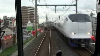 阪和線クモハ103前面展望 鳳-三国ヶ丘 【Cab view of Hanwa Line 7】