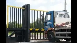 PAS 68 HVM TerraSlidingCantileveredGate