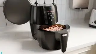 Glen Digital Air Fryer 5.0 L | 6 Preset Menu | 1500W (SA3041DIGI)