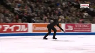 Jason Brown Quad Toe Loop (4T) - first one at competitions!
