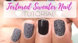 EASY | How to Sweater Nails | TUTORIAL