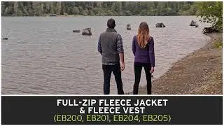 Eddie Bauer EB200 Mens Full Zip Fleece Jacket- A2ZClothing.com