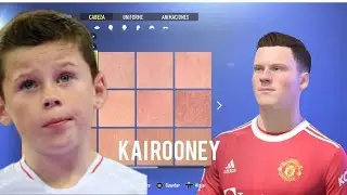 KAI ROONEY FIFA/LOOK ALIKE