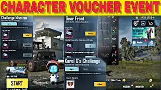 CHARACTER VOUCHER EVENT😱😱😱. GLOBAL VERSION🤣🤣🤣.
