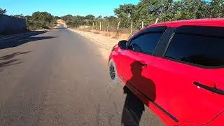 Pegando a estrada de chão de volta pra Brasília