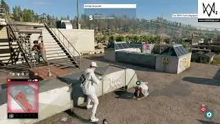WATCH_DOGS&reg; -THE WHITE SABRE AT WORK