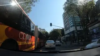 MEXICO - CDMX. 4K Driving - Insurgentes Av. Longest street in the world 2022
