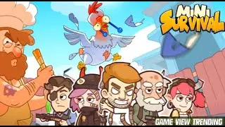 I rescued some survivors & setup my base | Mini Survival gameplay for Android/ IOS | BitStrong Games