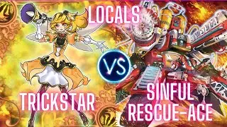 Trickstar(BashtianYGO) Vs Sinful Rescue-Ace(CJ) | Locals Feature Match | November 2023