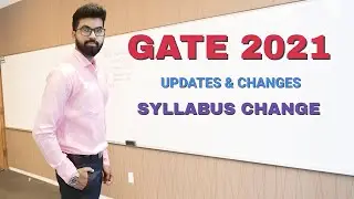 Are you appearing for GATE 2021? Then you must see this video | GATE 2021 updates & Syllabus change