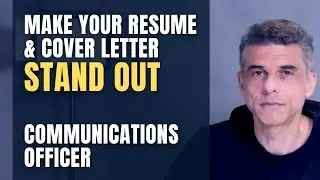 Resume For Communications Officer. How To STAND OUT.