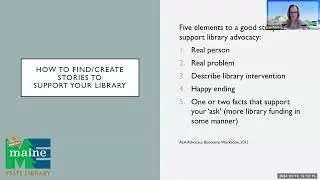 Storytelling for Library Advocacy