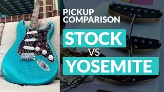 Squier Stock vs Fender Yosemite pickup comparison