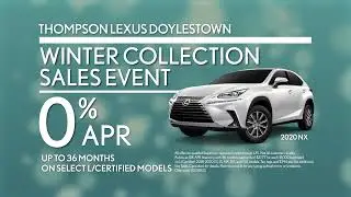 Winter Collection Sales Event | Thompson Lexus Doylestown