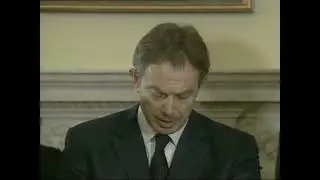 Extracts of Tony Blair Announcing Strikes On Afghanistan, October 7th 2001