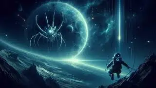 'AI Fictional Soundtrack Scores' LP sci-fi narration promo | Zombiekanapa