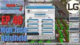Making A New High Tech Handheld... Twice - Let's Play Mad Games Tycoon 2 S6 EP40
